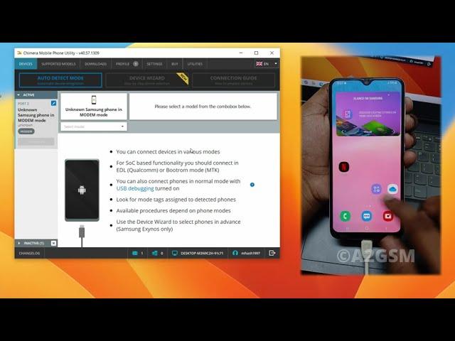 Samsung A30s FRP Bypass New Security U4 | Samsung A307FN FRP Unlock by Chimera Tool | A2GSM