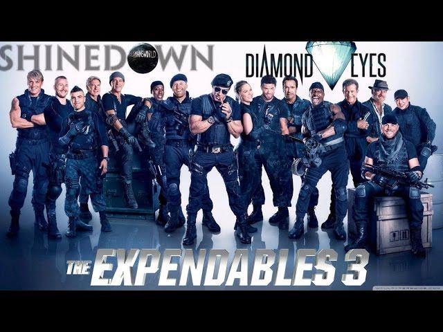 The Expendables 3 Uncut Music Video (Shinedown - Diamond Eyes) HD