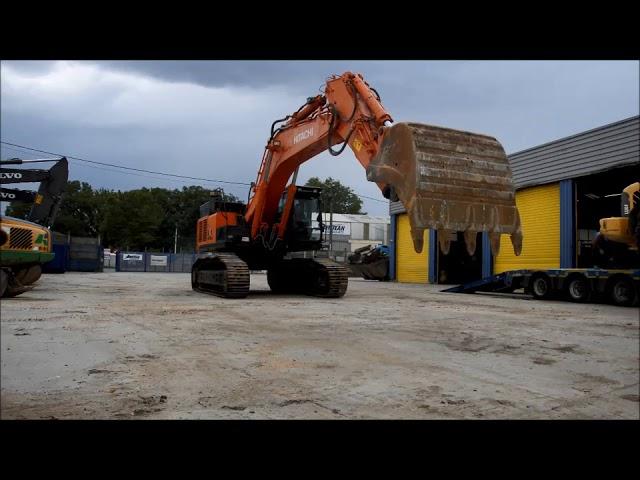 Hitachi ZX470 hydraulic excavator inspected by Mevas