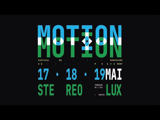 Motion Motion 2024 - Le festival du graphisme en mouvement