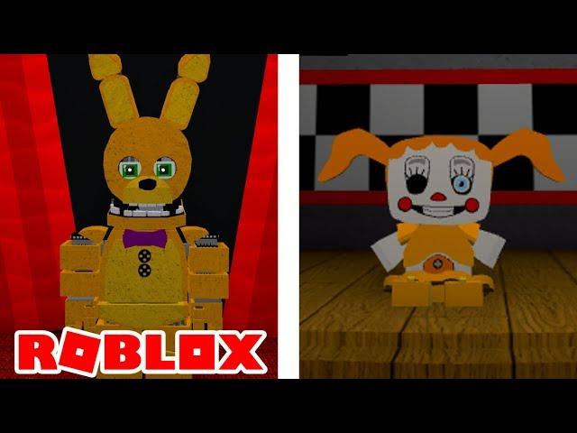 How To Get Spring Bonnie and Plush Baby in Roblox Ultimate Custom Night RP