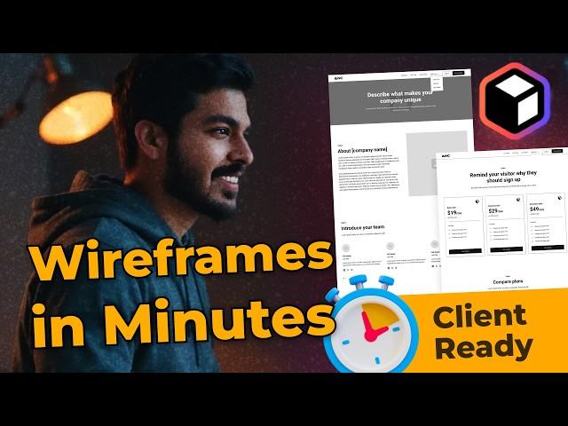 How to Create Client-Ready Wireframes in Minutes with Relume | No AI Gimmicks