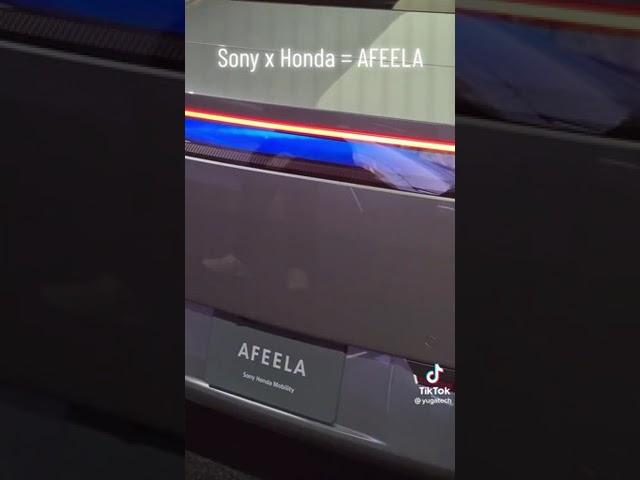 Sony x Honda = AFELLA