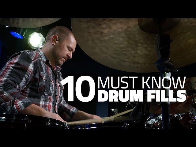 10 Drum Fills Every Drummer Should Know | Stephen Taylor