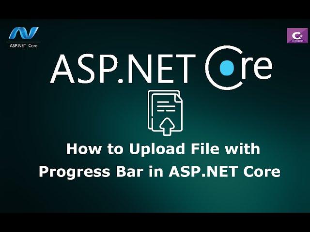 How to Upload File with a progress Bar in ASP.NET Core