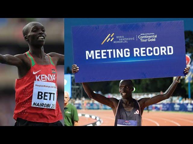 "Leonard Bett Clinches 3000m Steeplechase Victory at Zagreb Meeting 2024