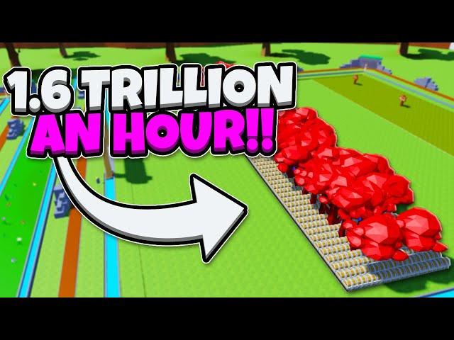 This Is The Best Fruit Tree Farm in Block Tycoon ROBLOX!