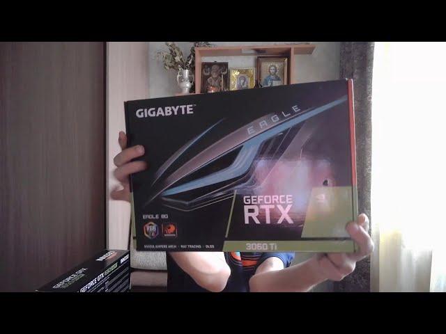 Купил зеленого МОНСТРА - Видеокарта RTX 3060 Ti!