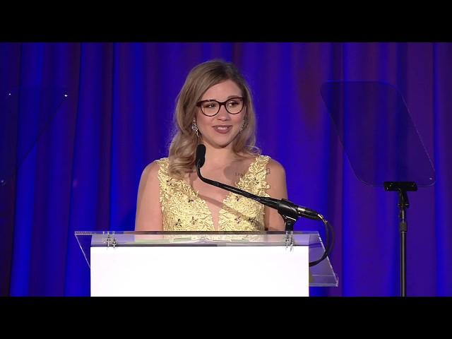 Brianna Worden's Acceptance Speech at the Children's Tumor Foundation National Gala