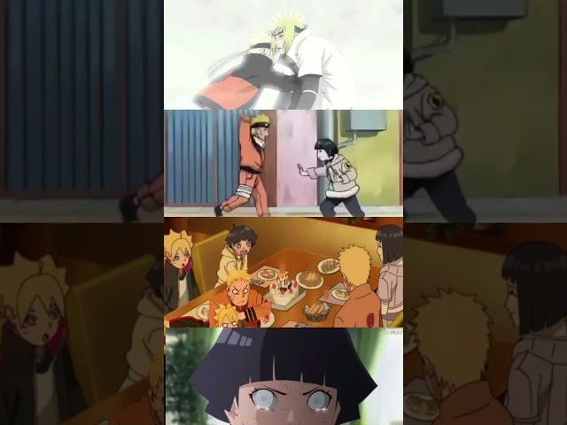 Naruto's karma Return 3 times  #naruto #hinata #boruto #minato #himawari