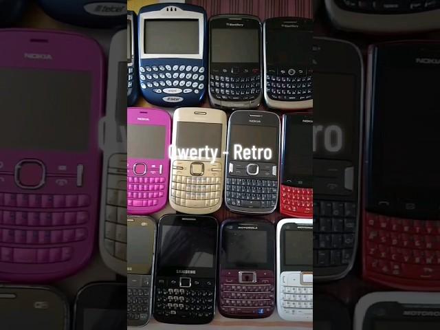 ¿Quién fabricó el mejor celular retro de barra con teclado Qwerty? ¡Suscríbete! #celulares #retro