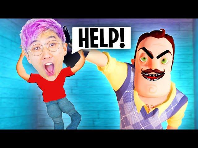 Can We Beat HELLO NEIGHBOR!? (LANKYBOX PLAYS HELLO NEIGHBOR!)