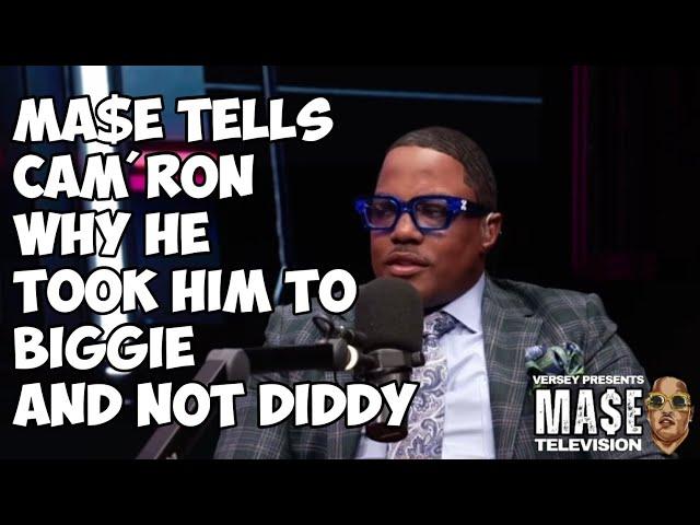 Mase tells Cam'ron why he took him to Biggie instead of Diddy