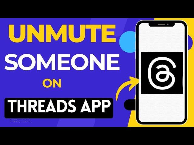 How to unmute someone on Instagram threads app | unmuting someone on threads |Threads unmute someone