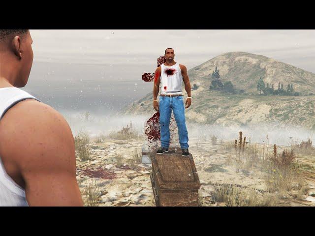 GTA 5 - How to Respawn CJ after Final Mission in GTA 5 (secret mission Carl johnson)