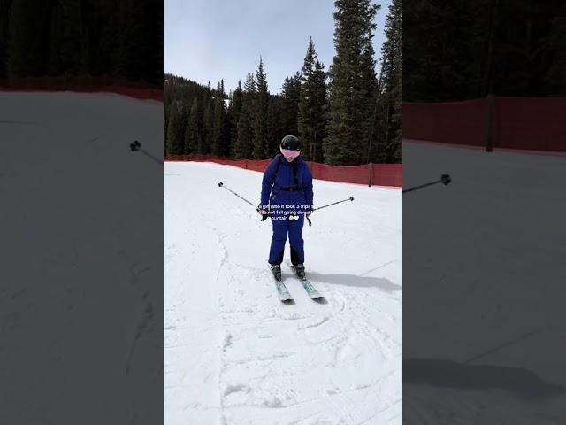 just a ski girl now ️ #ski #skiing #aspen #aspencolorado #skibeginner