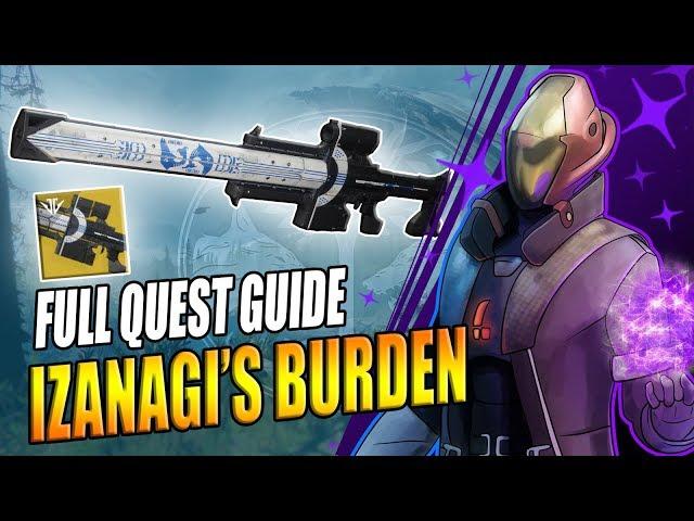 Destiny 2 | How to Get The Izanagi's Burden Exotic Sniper! FULL Lost & Found Quest Guide