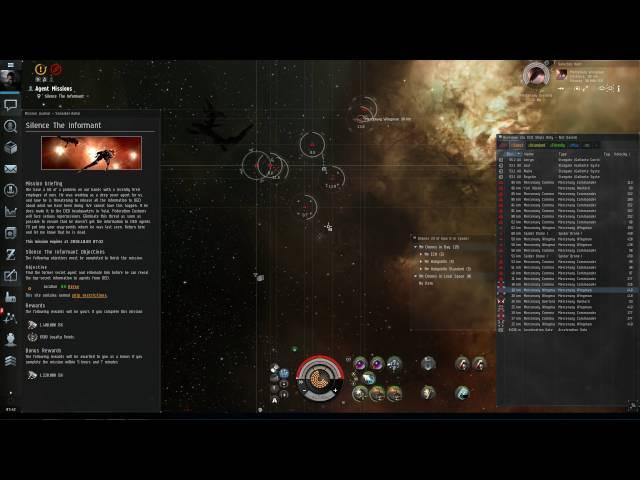 EVE Online Level 4 Mission Silence the Informant with Paladin Marauder