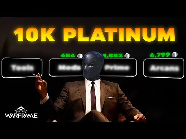 I Made 10K Platinum in JUST 4 Days! - Warframe