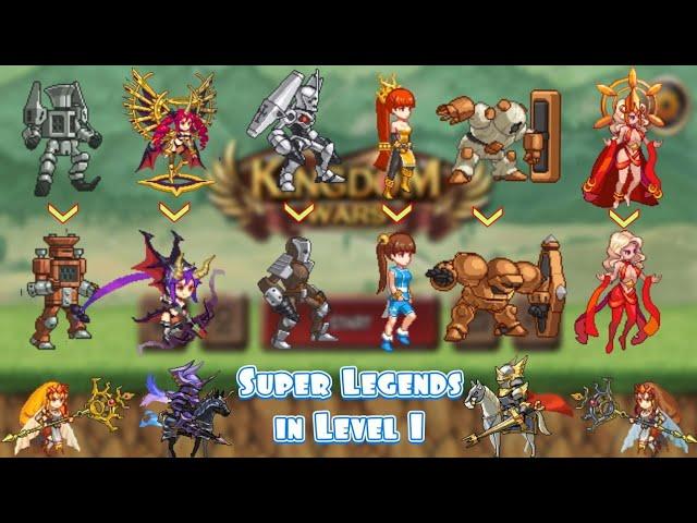 They are Strong in Max Level, What about Level 1? | Kingdom Wars