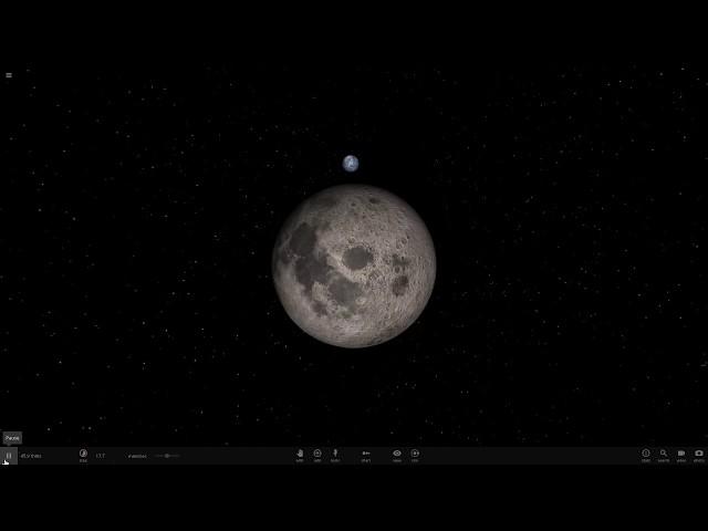 August 21 2017 solar eclipse in Universe Sandbox
