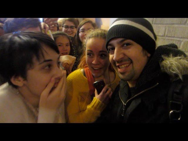 Meeting Lin Manuel and the Hamilton Cast! ⎢NYC 2016