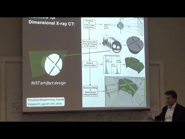 Studies of Dimensional Metrology with X-ray CAT Scan (or X-ray Computed Tomography)