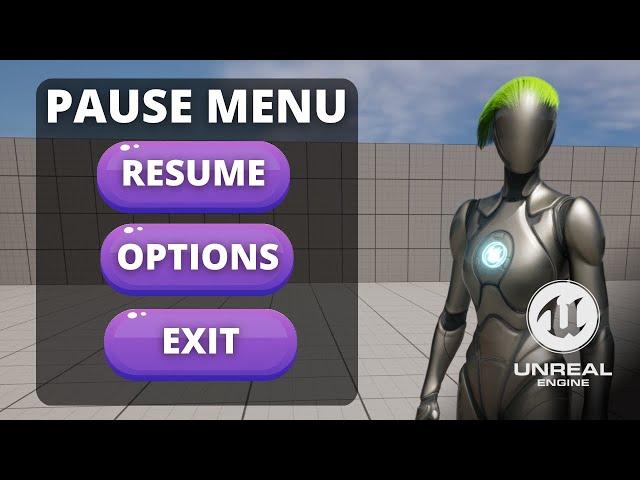 How to Make a Simple Pause Menu in Unreal Engine 5 - Beginner Tutorial