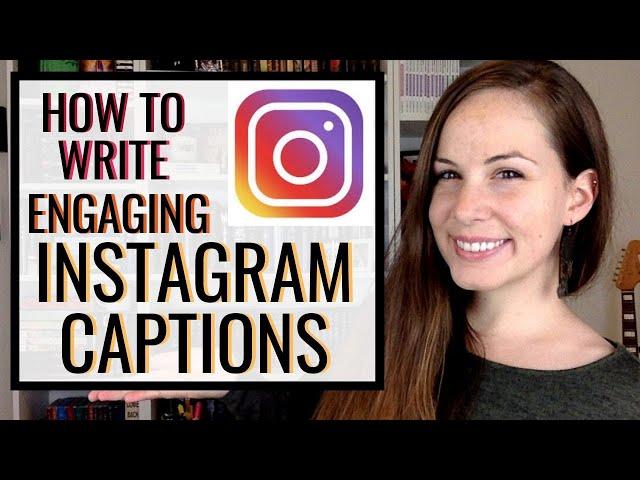 How to Write Engaging INSTAGRAM CAPTIONS to GROW on Instagram (for Authors)