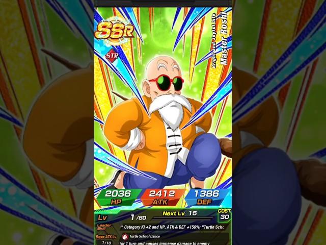 Dragon Ball Z: Dokkan Battle (Master Roshi) #dragonball #dokkanbattle #mobilegame #masterroshi