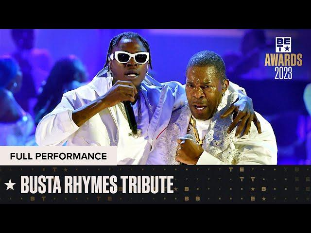 Rah Digga, Swizz Beatz, Coi Leray & More Pay Tribute To Busta Rhymes! | BET Awards '23