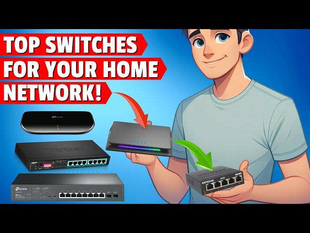 TOP 5 NETWORK SWITCHES FOR 2024!!!