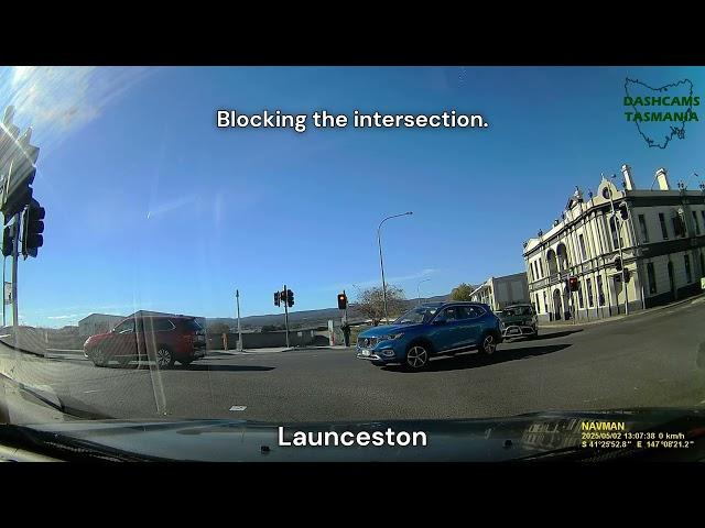 Launceston, Tasmania - where the road rules are simple guidelines