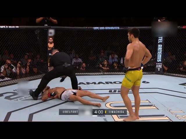 Lyoto Machida Front Kick KO Vitor Belfort