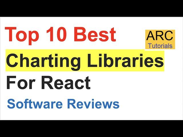 Top 10 Best Charting Libraries For React App | Best Chart Library | Best UI Library For React 2022