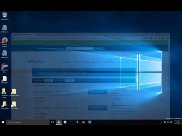 How to Install VMware Workstation Player on Windows 10