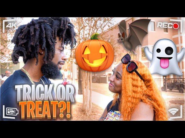 WOULD YOU TRICK  OR TREAT ME THIS HALLOWEEN?  F.A.M.U. Homecoming 2022 | Public Interview