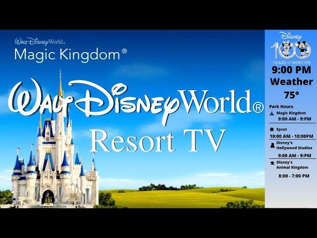 WDW Today Channel - Resort TV - Walt Disney World - DISNEY 24/7 LIVE STREAM