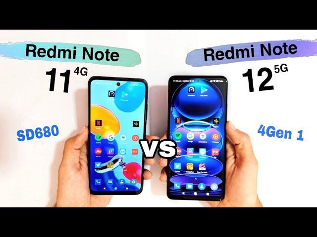 Redmi Note 11 vs Redmi Note 12 5g  Global Speed Test & Comparison | No Upgrade 