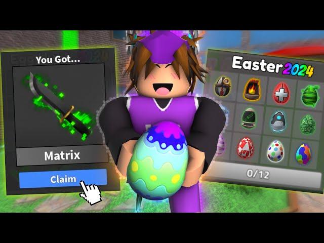 How To Get EGGS FAST in MM2..  (Murder Mystery 2)