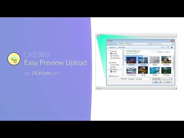 CKEditor Easy Preview Upload demo