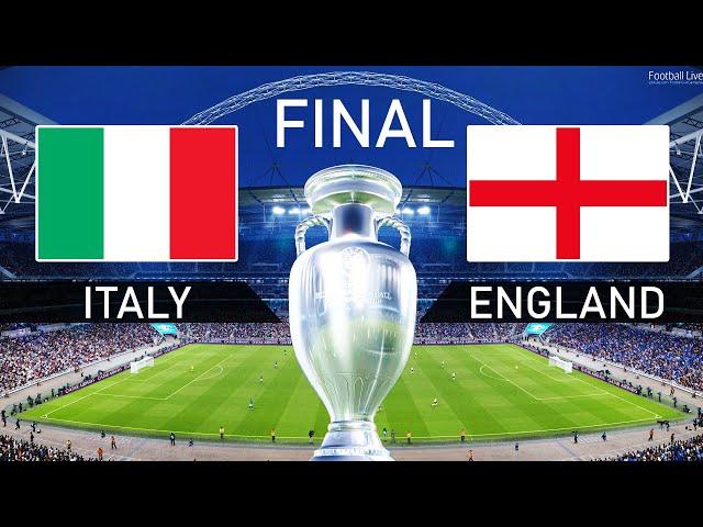 PES 2021 | EURO 2020 Final - ITALY vs ENGLAND - Full Match HD | Football Live