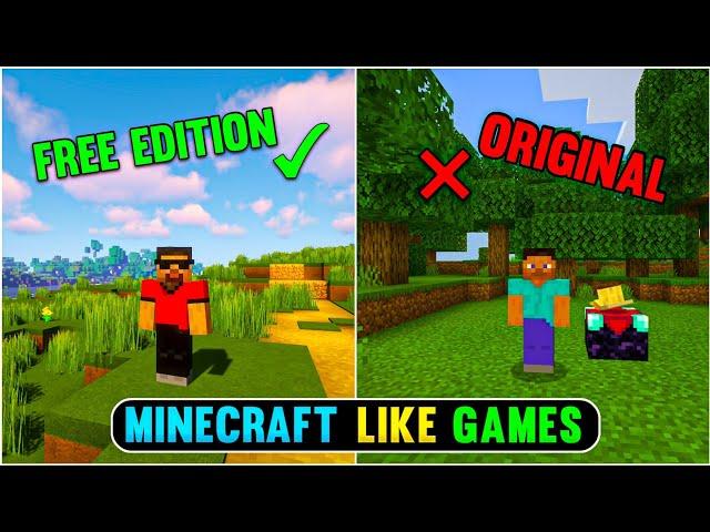 Top 5 Games like minecraft  that actually blow your mind || 2024 || Copy Games of Minecraft