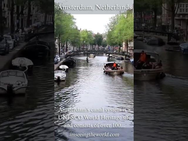 Discover the Enchanting Amsterdam Canal System #imseeingtheworld.com