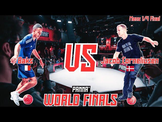 Baks vs Jacob Corneliusen | Panna Knock Out World Finals 2024 | 1/4 FINAL