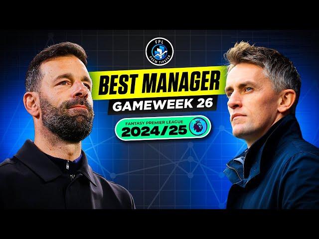 Best Assistant Manager | TABLE BONUS HOT STREAK | GW26 | FPL 2024/25