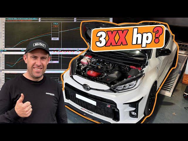 Dyno Results! Tuning a modded GR Yaris Rallye on ECUTEK