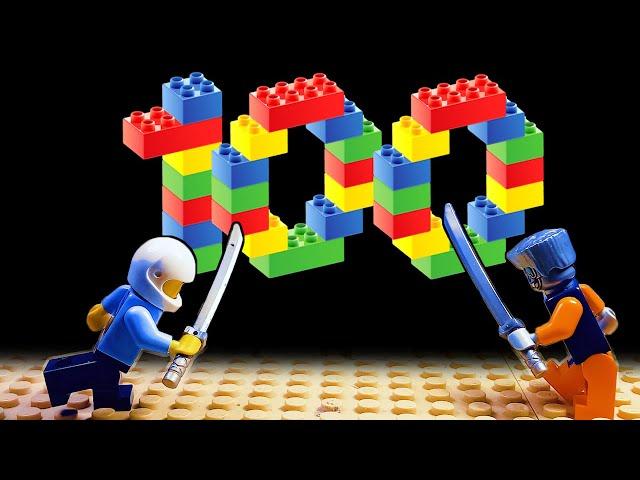 100 Second Stop Motion LEGO Countdown ⏱️