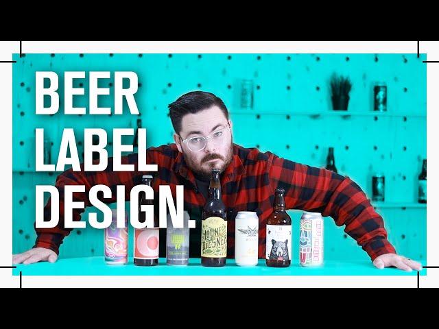 5 Craft Beer Label Designs --- and how they were made