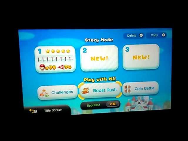 New Super Mario Bros. U Walkthrough 1: Intro, 1-1, and 1-2